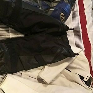Biker jackets and pants